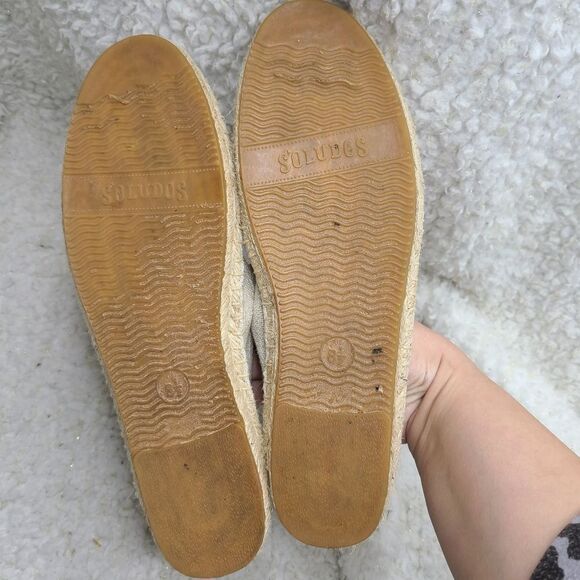Soludos‎ x Jason Polan Wink smoking slippers espadrilles size 8.5 - Picture 6 of 6